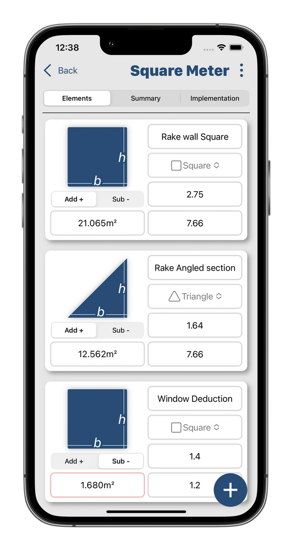 Square Meter Calculations Buildr